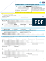 SBI Current Account Form