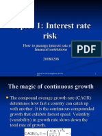 Topics Interest Rate Risk-8 and 9