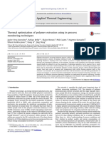 Artigo - Thermal Optimisation of Polymer Extrusion Using In-Process Monitoring Techniques