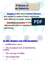 Theory of Consumer Behavior