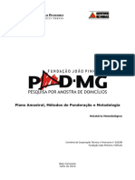 11 Plano Amostral Métodos de Ponderação e Metodologia - PAD 2009