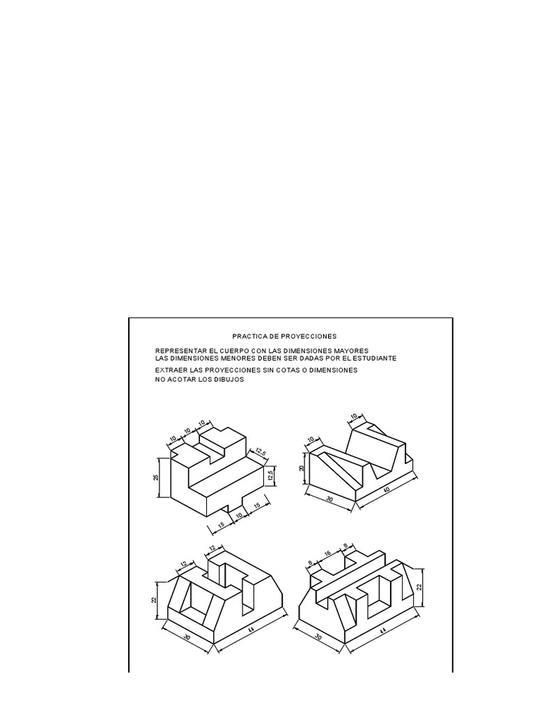 Prac Proyecciones | PDF