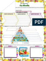 Ficha de Aplicación - Los Alimentos