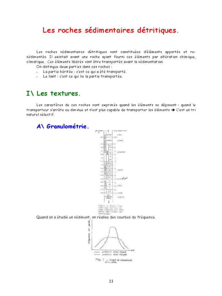 Chapitre 5 | PDF | Sable | Sédiment