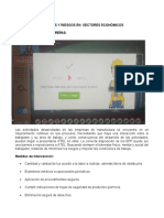 PELIGROS Y RIESGOS EN SECTORES ECONOMICOS