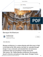 Baroque Architecture