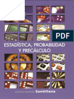 Manual Esencial Santillana Estadistica Probabilidad y Precalculo