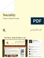 Sociality: Twitter, Church & Trinity