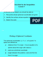 5solid As Described by The Inequalities Lesson 5