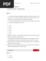 2010 - Volume 3 - Caderno do Aluno - Ensino Médio - 1ª Série - LEM Inglês