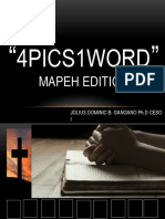 4Pics1Word: Mapeh Edition