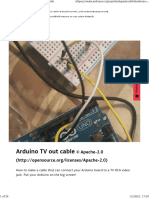 Arduino TV Out Cable - Arduino Project Hub
