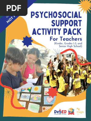 Psychosocial Support Activity Pack DEPED