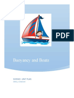 Unit Plan - Science Boats and Buoyancy January 10th - Feburary 15th