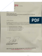 Autorización REGIN LTDA