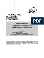 Senior Police Leadership Training in Japan