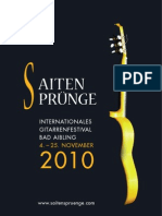 PROGRAMM SAITENSPRÜNGE 2010 
