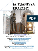 Tariqa Tijaniyya Hierarchy by Imam Muhammad Abdullahi Usa