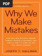 Download Why We Make Mistakes by Joseph T Hallinan - Excerpt by Joseph T Hallinan SN56808846 doc pdf