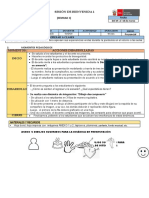 Sesion de Aprendizaje 1 (Primera Semana)