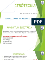Electrótecnia s3 Magnitudes Electricas