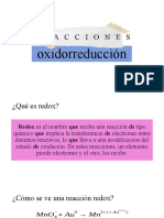 Reacciones Óxido Reducción