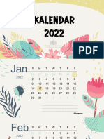 Calendar 2022 by Cikgu Gorgeous