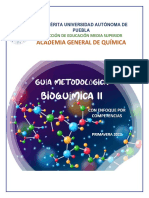 Guía Metodológica Bioquímica Ii - 2022