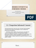 Informed Consent & Informed Choise Klp 5