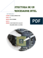 Arquitectura de Un Microprocesador Intel Exposicion de Hardware (Grupo 1)
