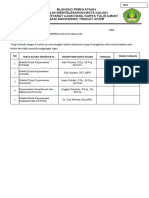 Format Blangko Telah Menyelesaikan MK