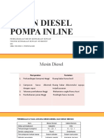 Mesin Diesel Pompa Inline - Xii