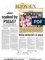 Sun Soaked by PSE&G?: Metal Detectors in Place