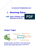 Pekerjaan Dasar Perbengkelan (Pemotongan-Penghalusan