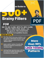 Vishal Sir's 500+ Brainy Fillers for Competitive Exams