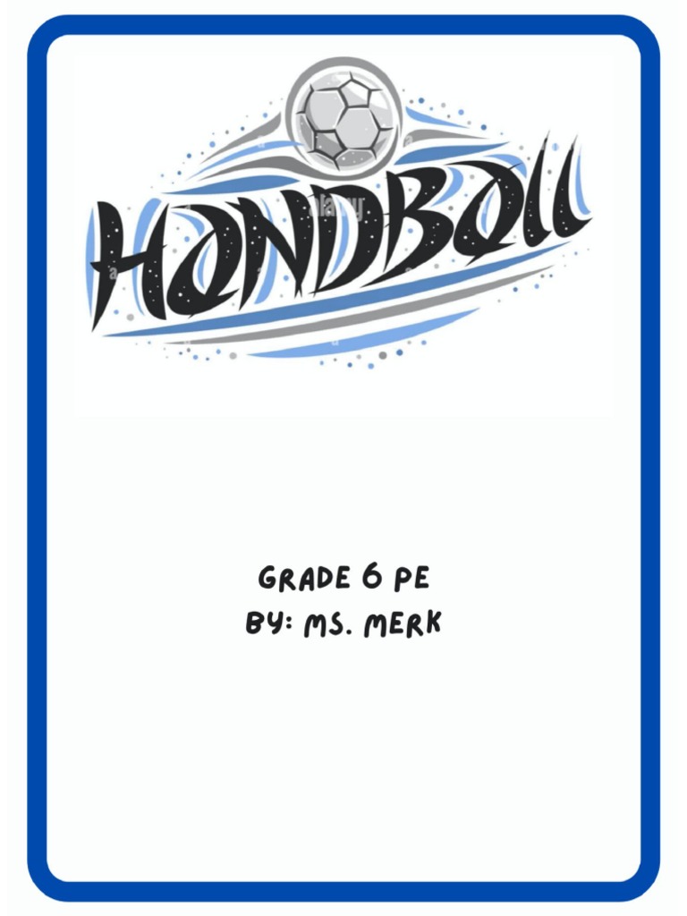 Handball Unit Plan PDF Physical Education Classroom Management