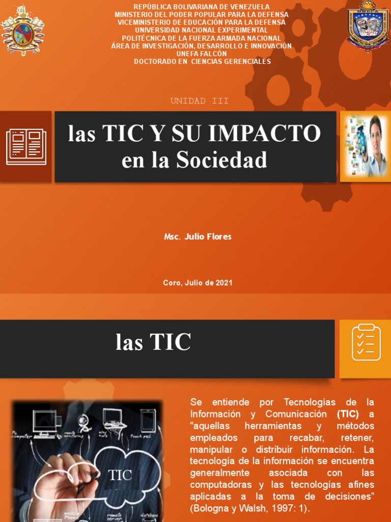 Impacto de las TIC en la Sociedad | PDF | Tecnología de información y ...