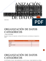 Organcización y Presentación de Datos