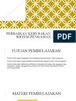 Perbaikan Kerusakan Sistem Pengaman-Xii-Tkro