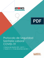 Protocolo Seguridad Sanitaria Laboral Covid19 v4.1