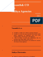 Vasanth& Co and Sathya Electronics