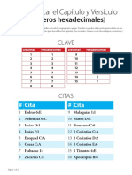 Juego Biblico Descodificar Verso Capitulo Hexadecimal