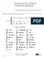 Juego Biblico Descodificar Verso Codigo Morse