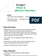 Panic & Bipolar Affective Disorders: Group 1