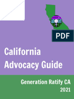 California Advocacy Guide 2021