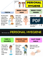 Personal Hyegiene: Brush Your Teeth Wash Your Hair Wash Your Hands