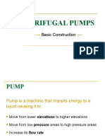 Centrifugal Pumps-Construction