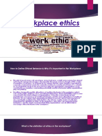 Workplace Ethics: Pratik Kahar Rollno:-20241033