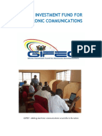 Ghana Investment Fund For Electronic Communications: GIFEC - Making Electronic Communications Accessible To The Nation