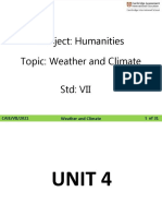 PPT3 VII Hums Weather and Climate